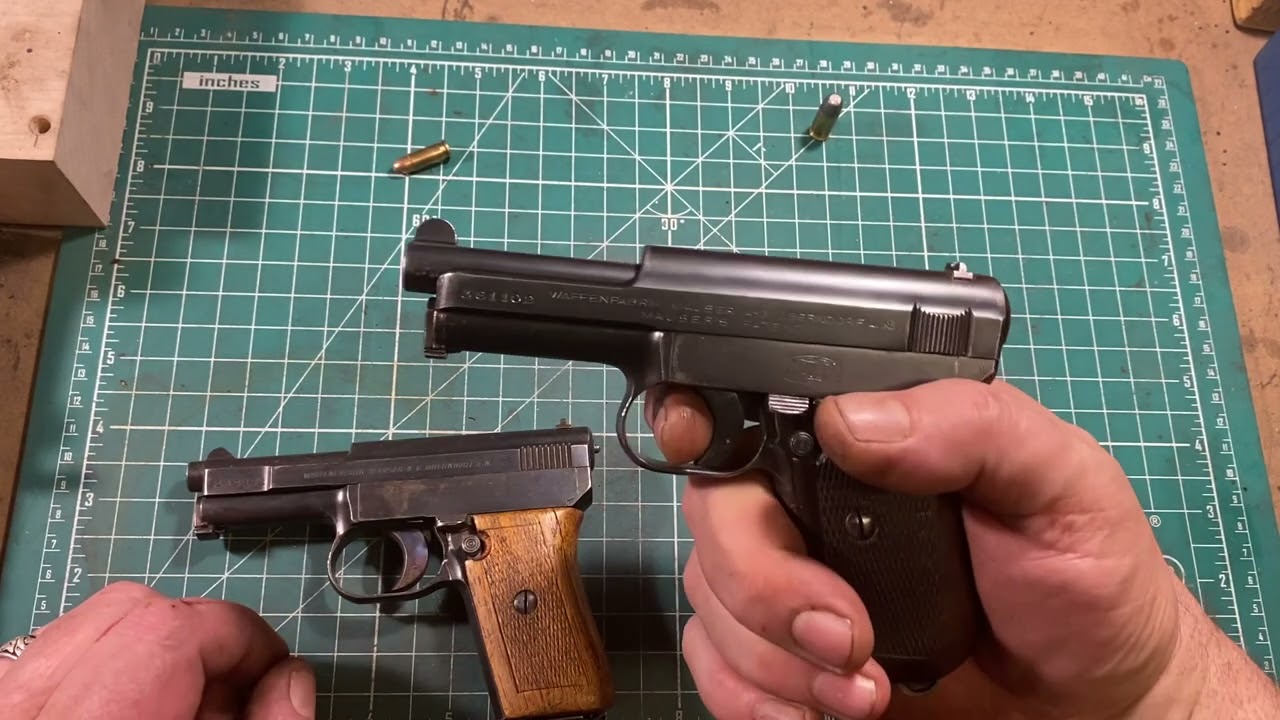The Other Mauser Pistols  The 6 35mm and 7 65mm