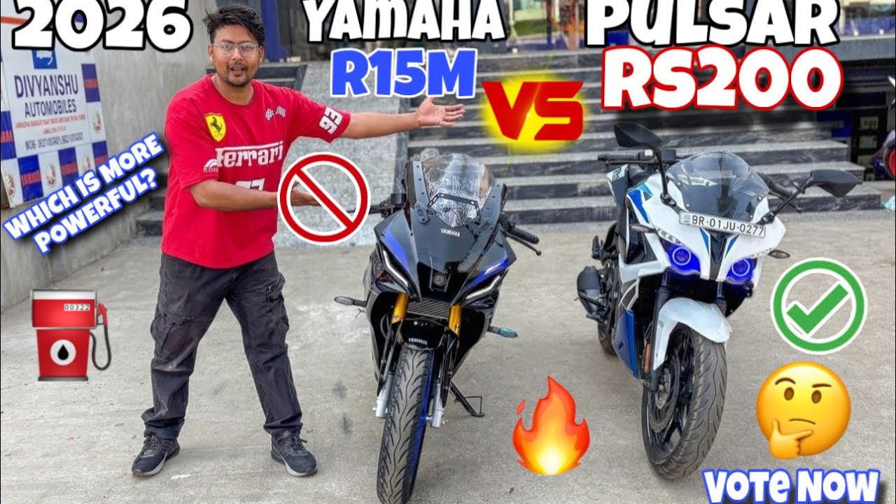 Yamaha R15M 2026 vs Pulsar RS200: Ultimate Comparison