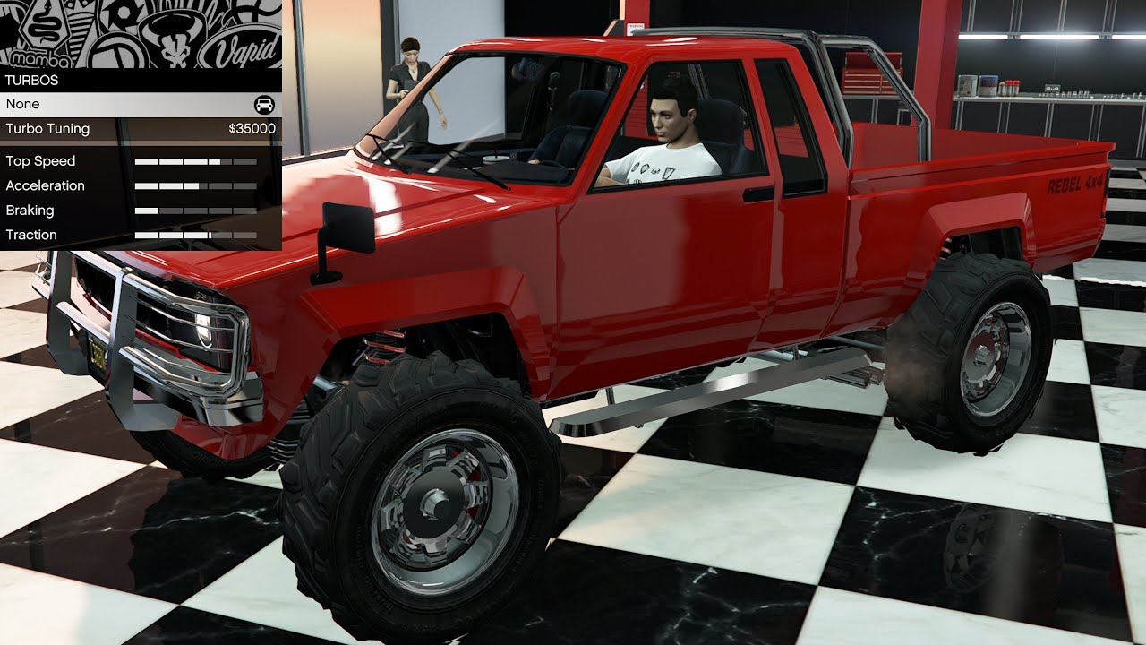 GTA 5 - OG Vehicle Customization - Karin Rebel (Toyota Hilux)
