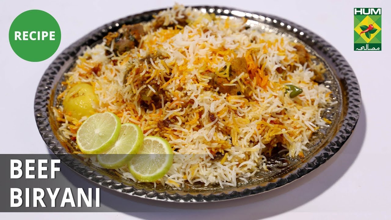 Beef Biryani Recipe| Lazzat | Samina Jalil | Desi food