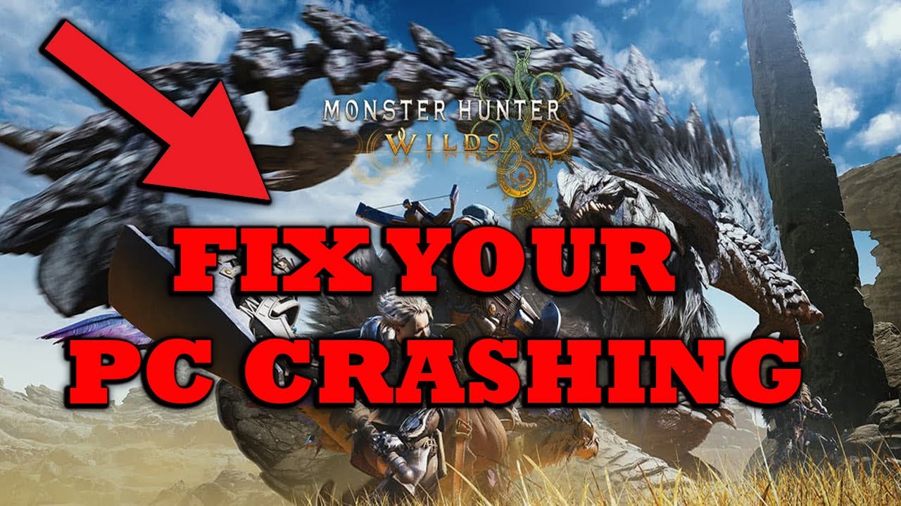 PC CRASHING FIX!!! MONSTER HUNTER WILDS