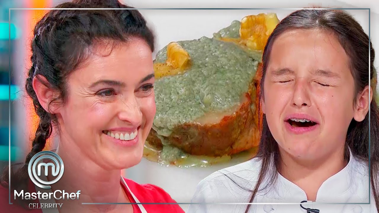 El tétrico plato de Blanca con “vómito” y comida “carbonizada” | MasterChef Celebrity 8