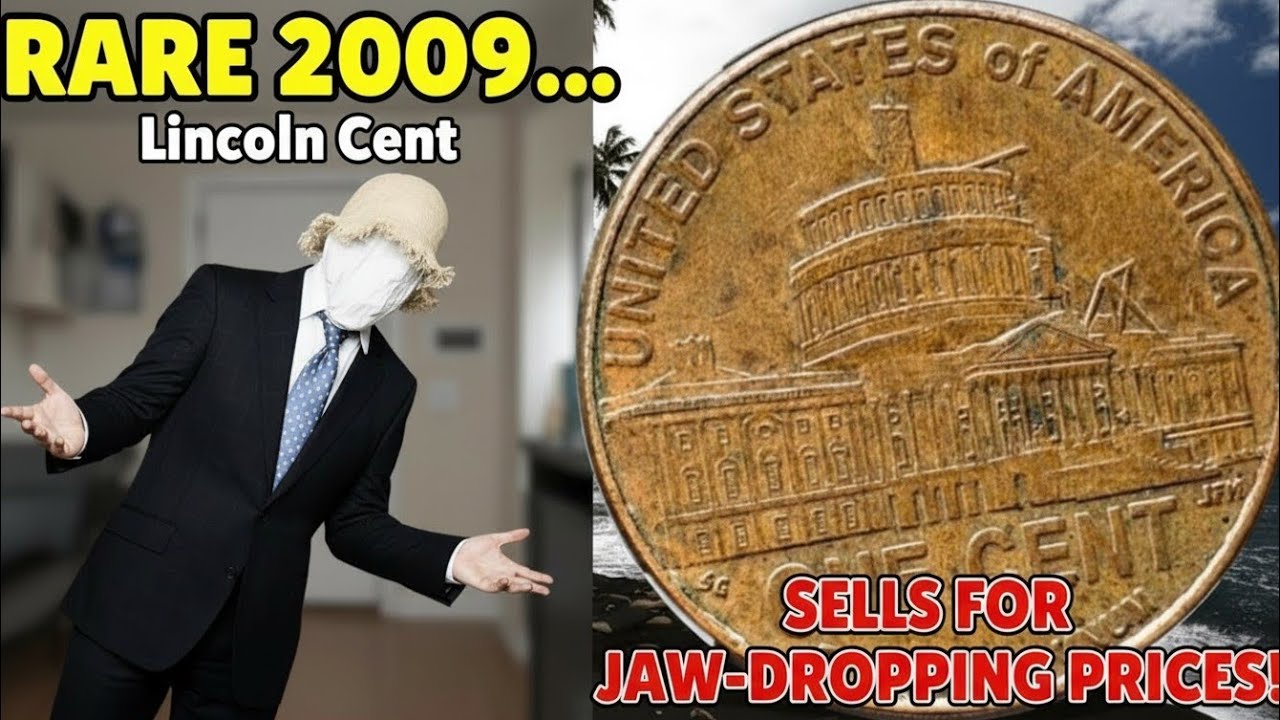 Редкая монета Lincoln Cent 2009 года продана по ошеломляющей цене!