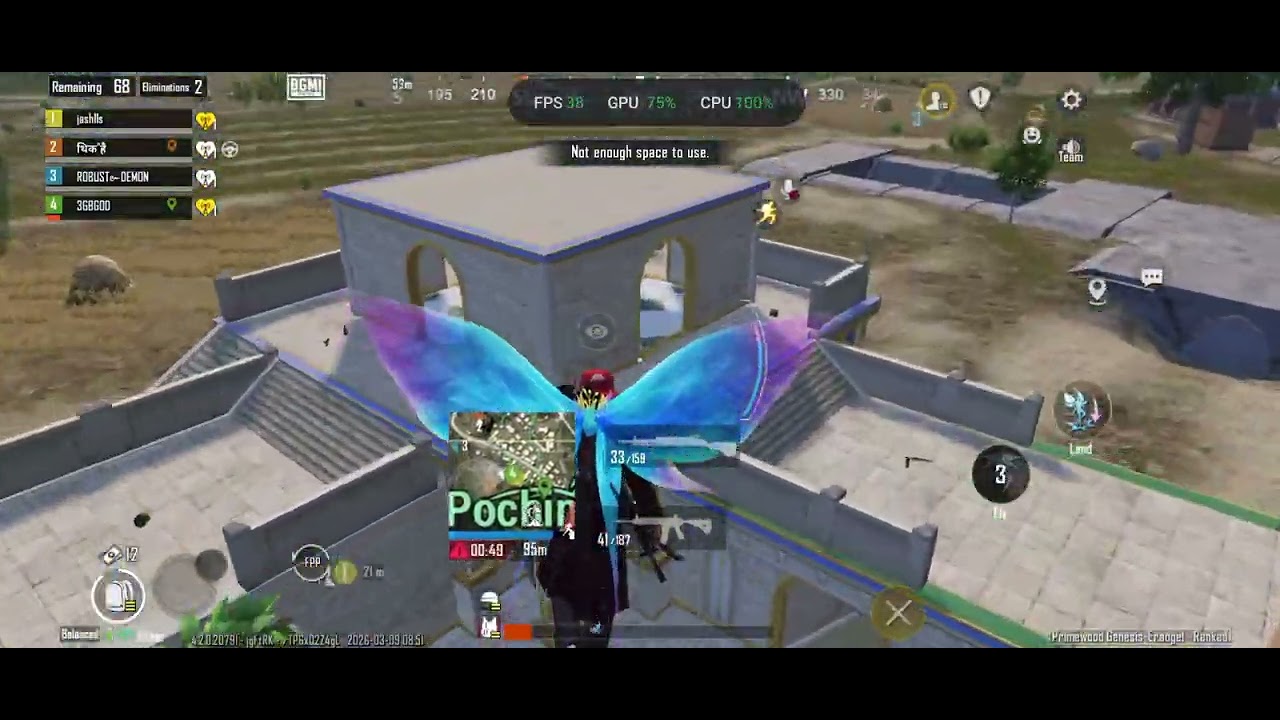 My last game of DIAMOND 1| I reached crown 👑😏 |I am noob