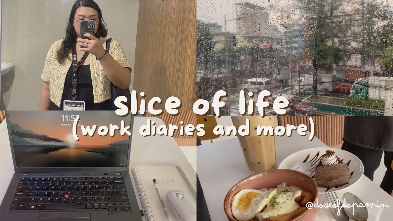 slice of life✨ work diaries, productive days, romanticizing life 🌷