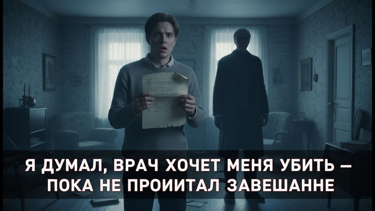 Я думал, врач, с кем жил, хочет меня убить — пока не прочел завещание.