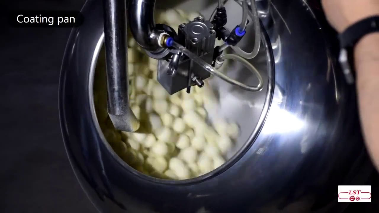 chocolate coating and polishing pan