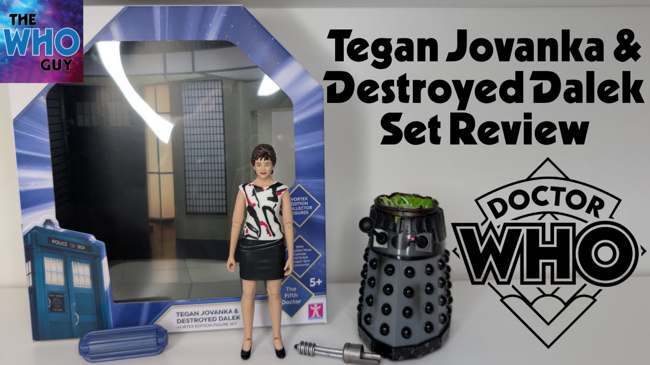 Doctor Who Tegan Jovanka & Destroyed Dalek Set Review