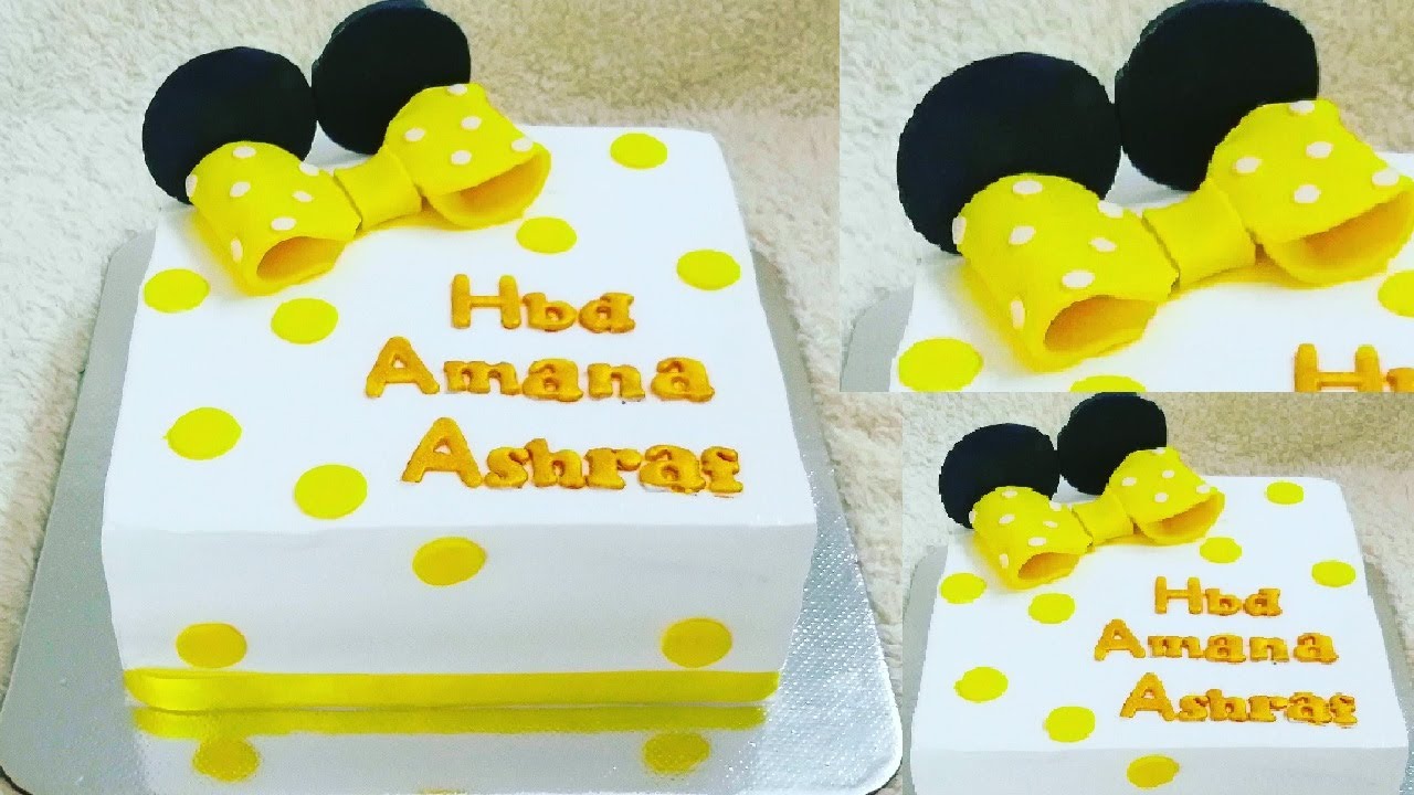 1 Kg Red Velvet Cake | Fondant Decors | Perfect Red Velvet Sponge Recipe