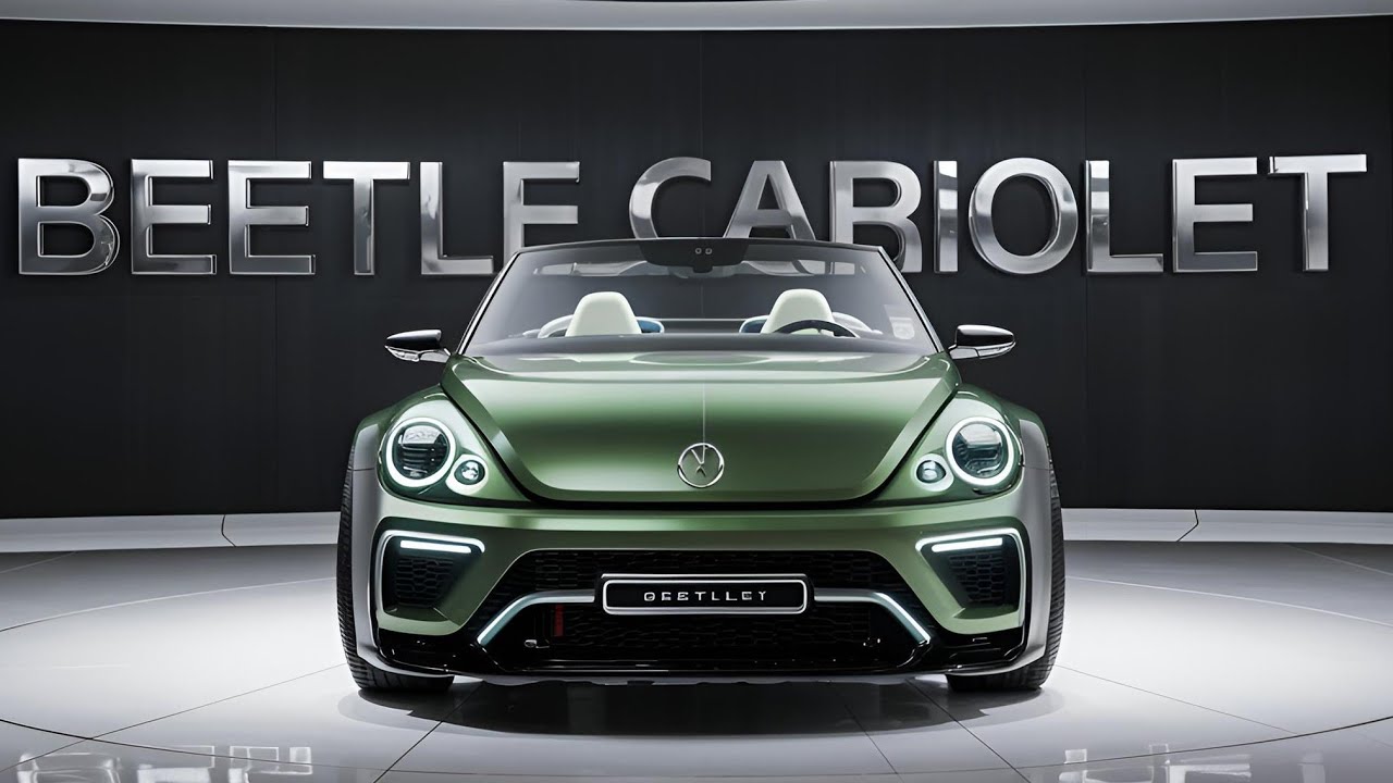 The 2025 Beetle Cabriolet: A Game-Changer in the Convertible World!
