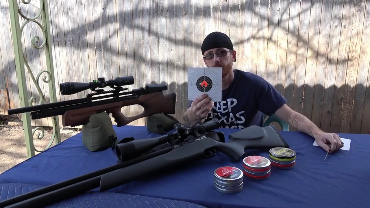 KRAL ARMS PUNCHER BREAKER 22 ACCURACY TEST VS FX STREAMLINE