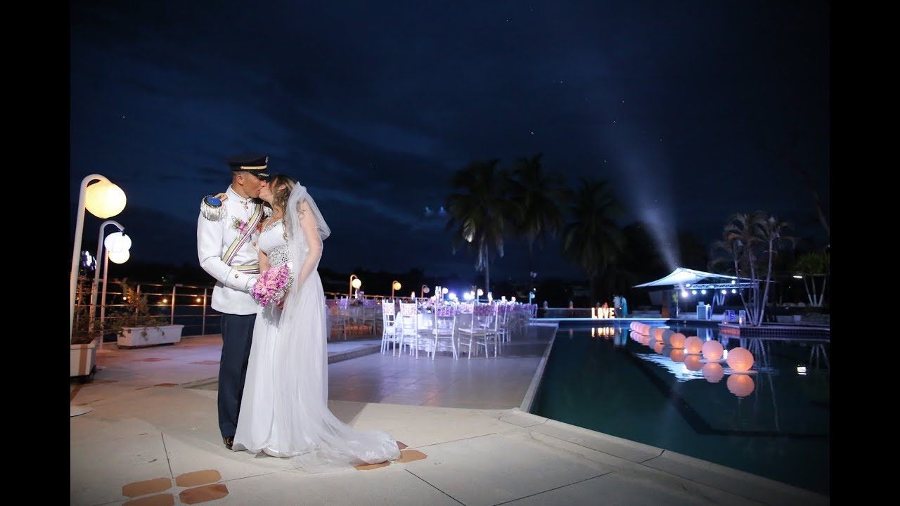 Video de boda Caro & John Hotel Monasterio Resort Girardot Boda Militar