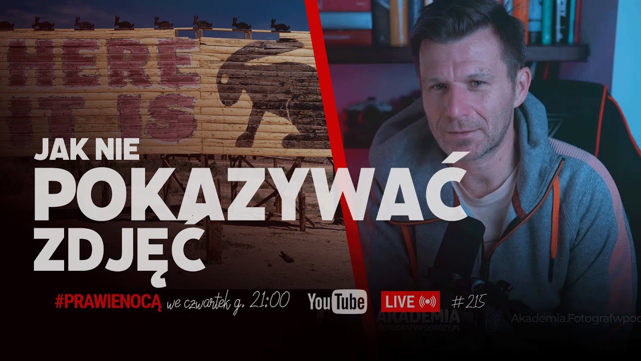 O sztuce powstrzymywania się, w fotografii 🔴LIVE  ...prawie nocą 📸215