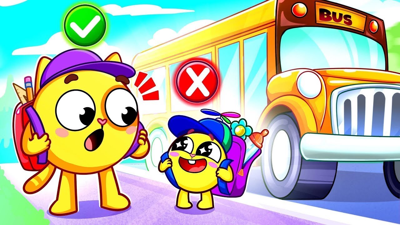 Baby Wants To Go To School 🎒 Let's Learn and Glow | Educational Songs for Kids & Nursery Rhymes