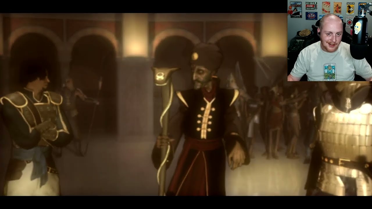 Unleashing the Sands Cutscene