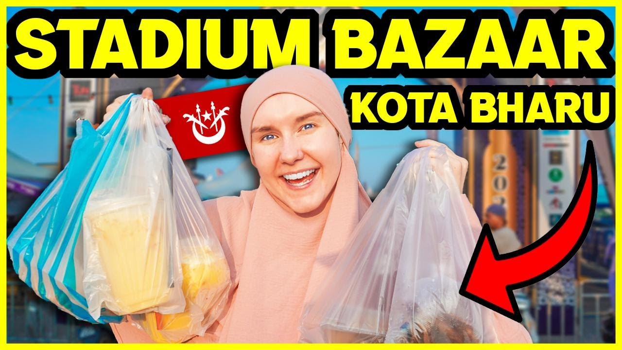 I visited KELANTAN’s FAMOUS BAZAAR RAMADAN! 😱🇲🇾