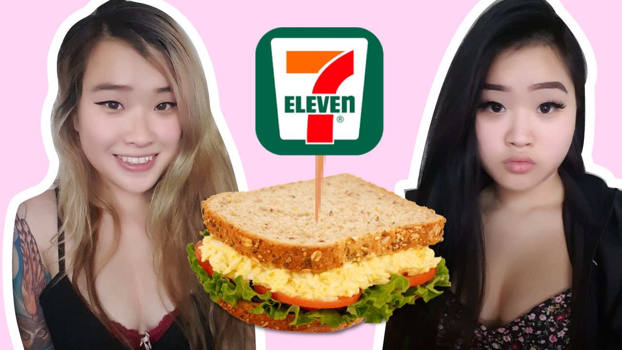 Sandwich Race | 7-Eleven Mukbang
