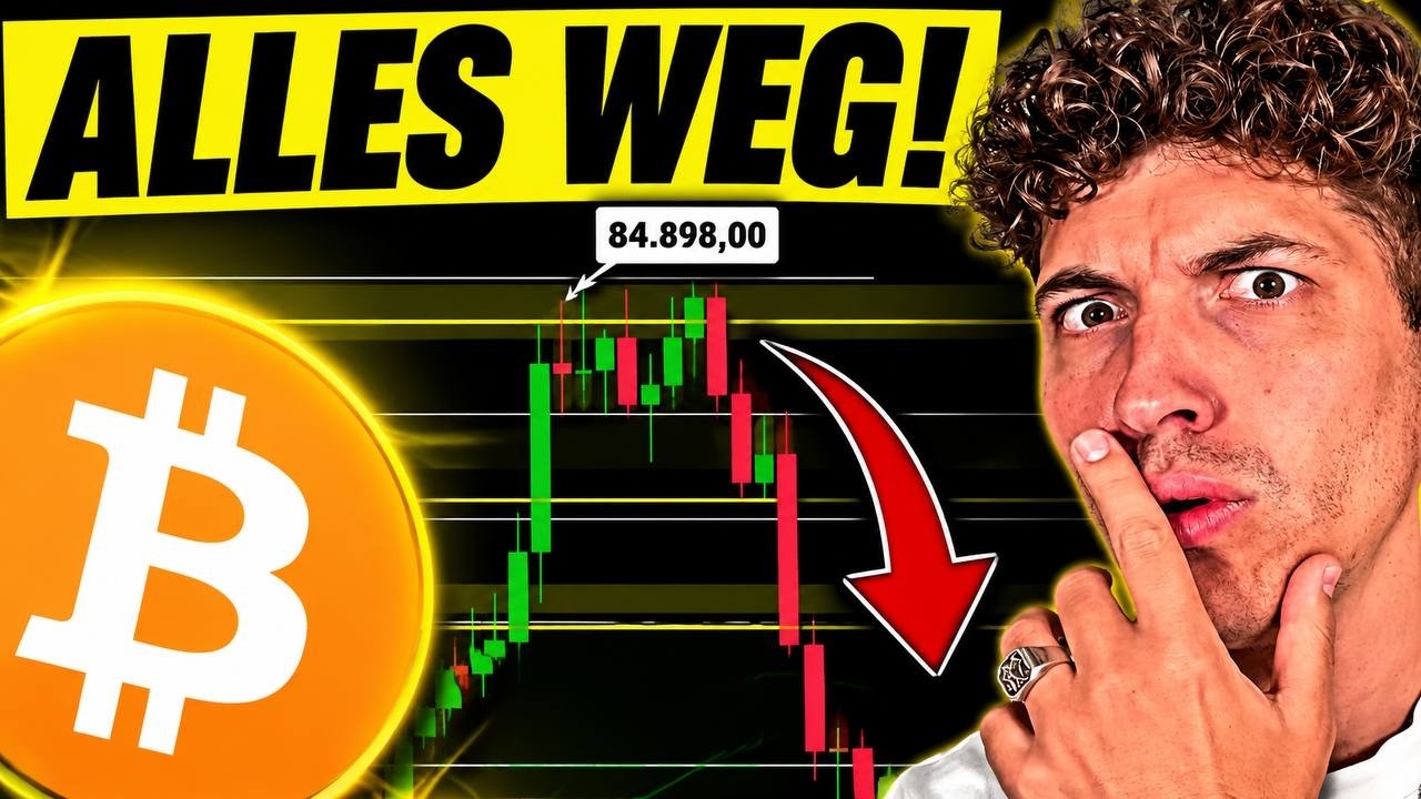 Bitcoin: Das war eine BRUTALE FALLE! (Was JETZT folgt)