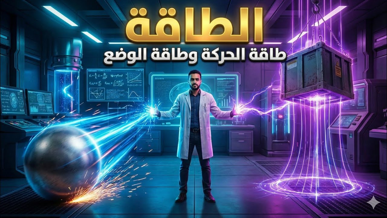 شرح درس الطاقة (Energy) في الفيزياء – الصف الثاني الثانوي (الترم الثاني)