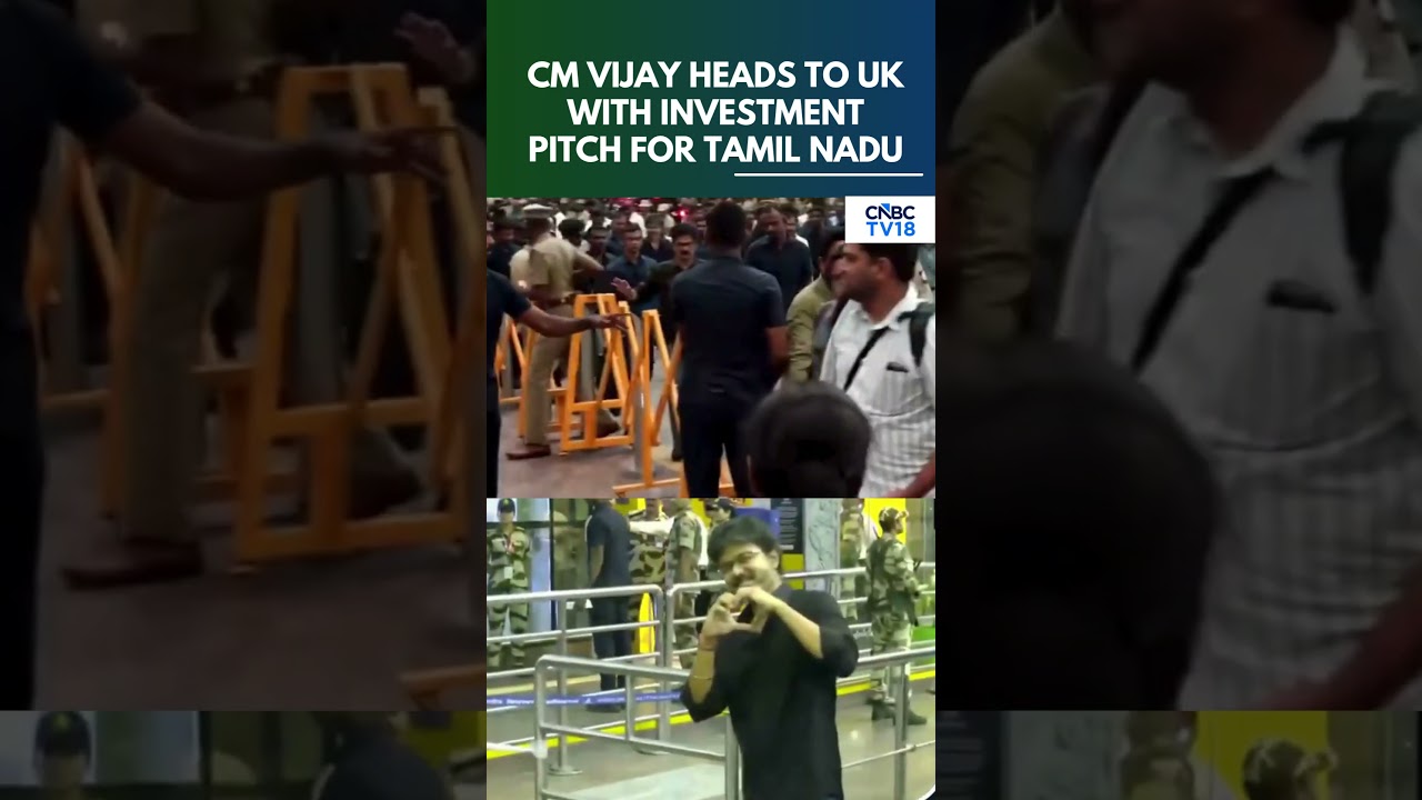 Tamil Nadu CM Vijay Heads To UK To Attract Investment, Explore Motor Sports City | N18S