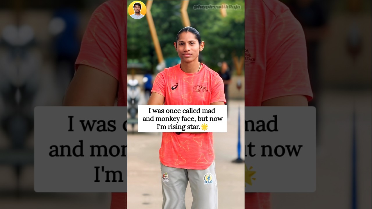 Success Story of Deepthi Jeevanji 🥺❤🏅#inspiration #story #india #emotional #motivation #trending