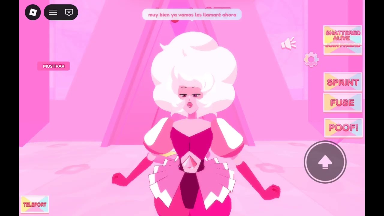 Diamante rosa 🌹/primer video en roblox 😍/Steven universe 