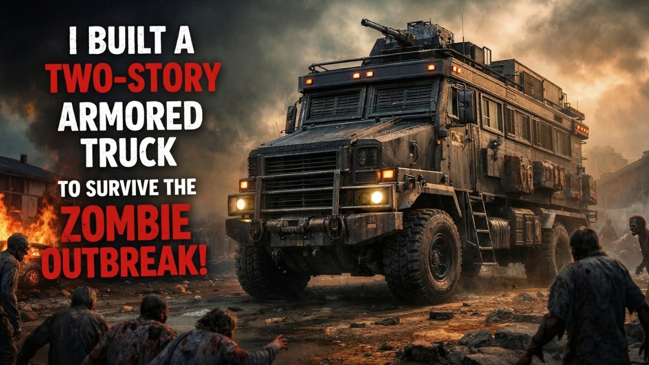 I Built a Two-Story Armored Truck to Survive the Zombie Outbreak