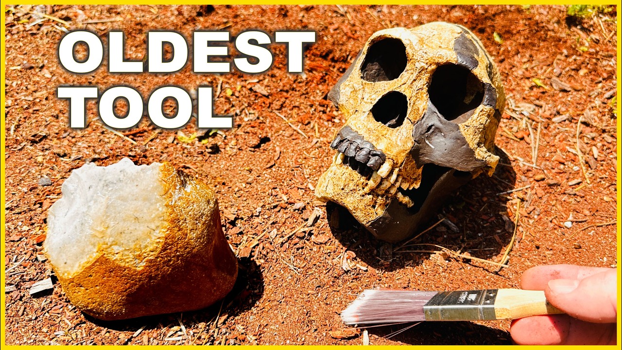 Making an Oldowan Stone Chopper | Concept to Creation