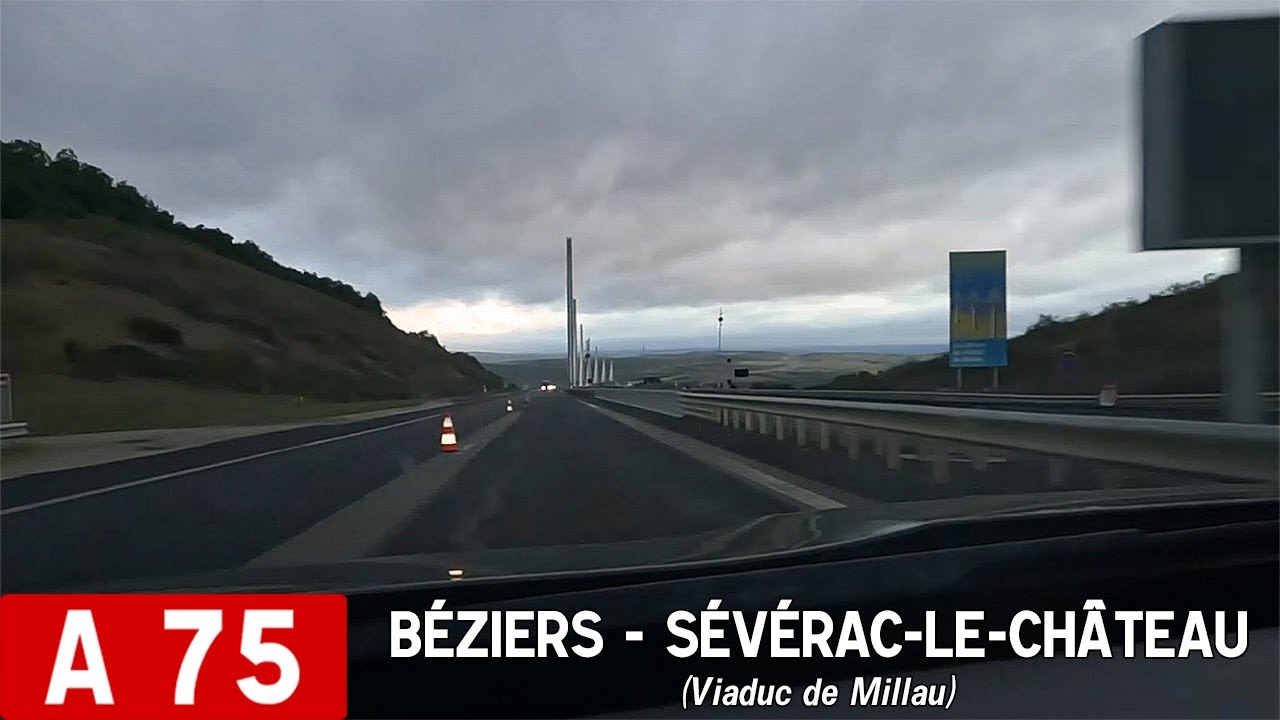 A75 | Béziers - Sévérac-Le-Château [France Timelaps]