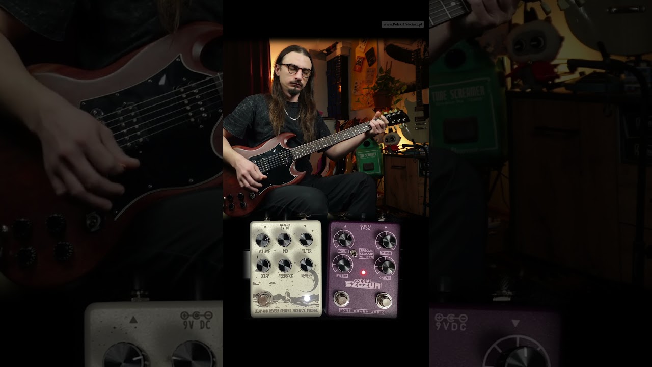 Posłuchaj jak brzmi Gibson SG z polskimi efektami DARASM oraz Szczur Special od Polskiego Efekciarza