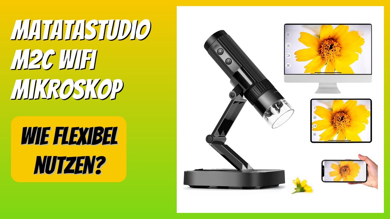 BEWERTUNG (2026): MatataStudio M2C WiFi Mikroskop. Infos