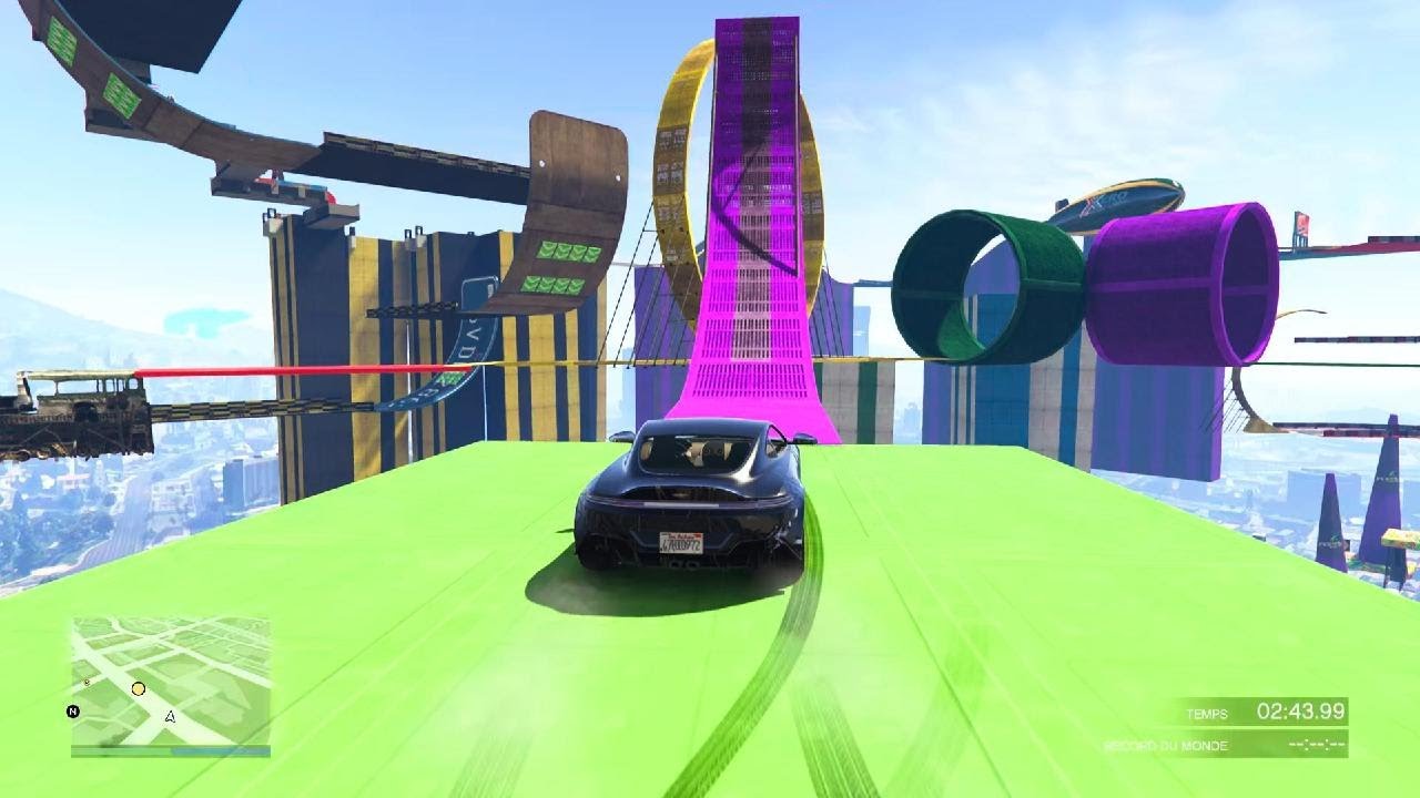 Grand Theft Auto V [GtaR] Parkour RAPID GT X 😏