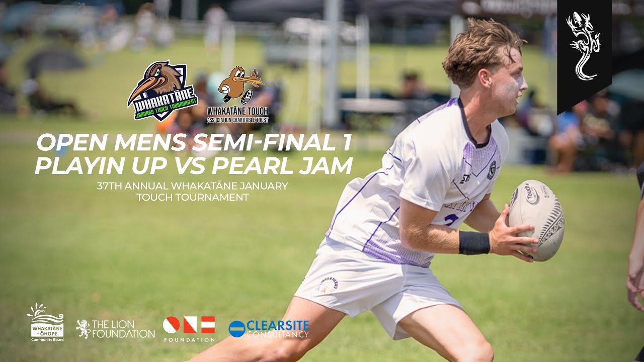 Open Mens SEMI FINAL - PLAYIN UP vs PEARL JAM - Round Robin Whakatāne January Touch Tournament 2025