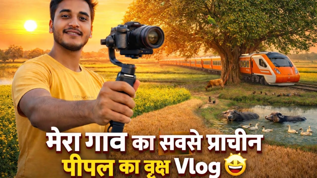 🌳 Village ka Sabse Prachin Peepal Vriksh | 100+ Saal Purana Ped | Gaon Vlog 🤩 #vlog  #villagevlog 
