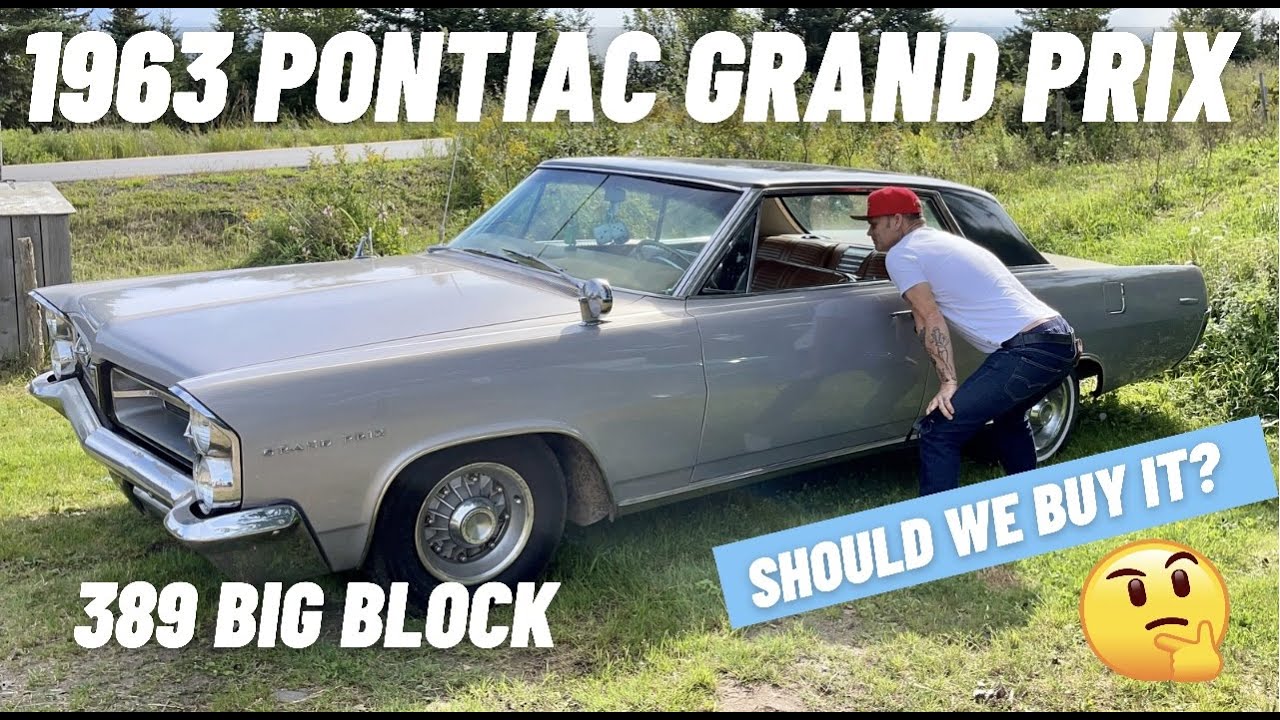 WILL IT RUN? 1963 PONTIAC GRAND PRIX WITH 389 BIG BLOCK FOR SALE