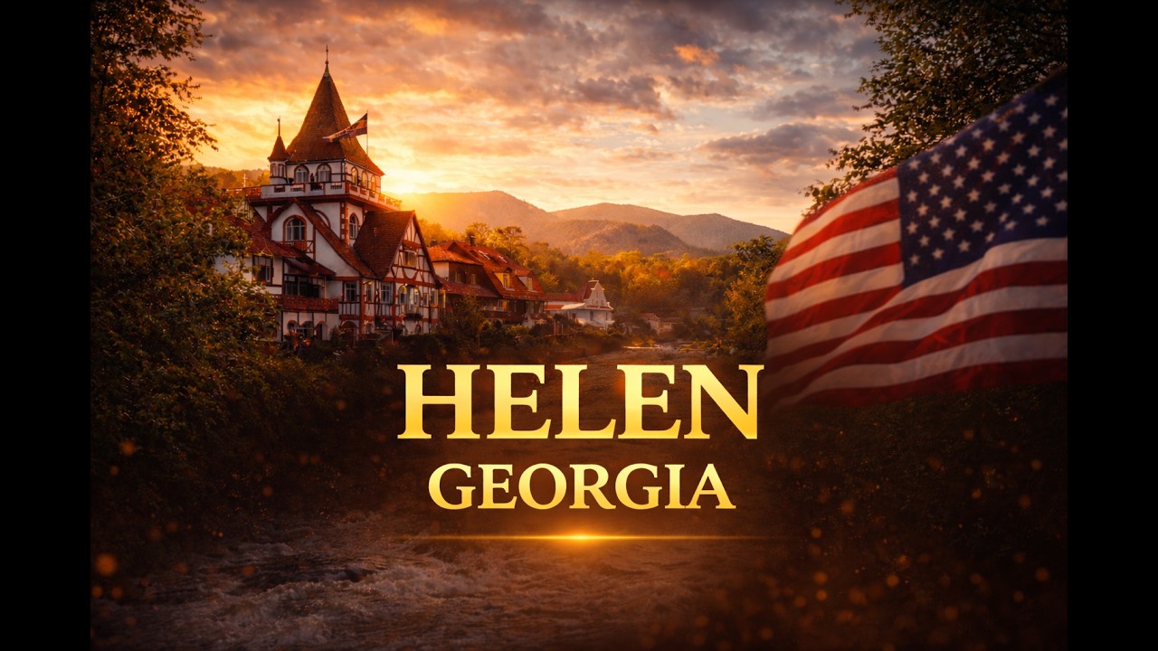 Helen, Georgia 🇺🇸 | A Cinematic Travel Walkthrough | Hidden Gem Town