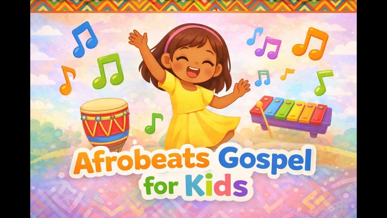 1 Hour Afrobeats Gospel Playlist for Kids | Fun & Uplifting Christian Songs