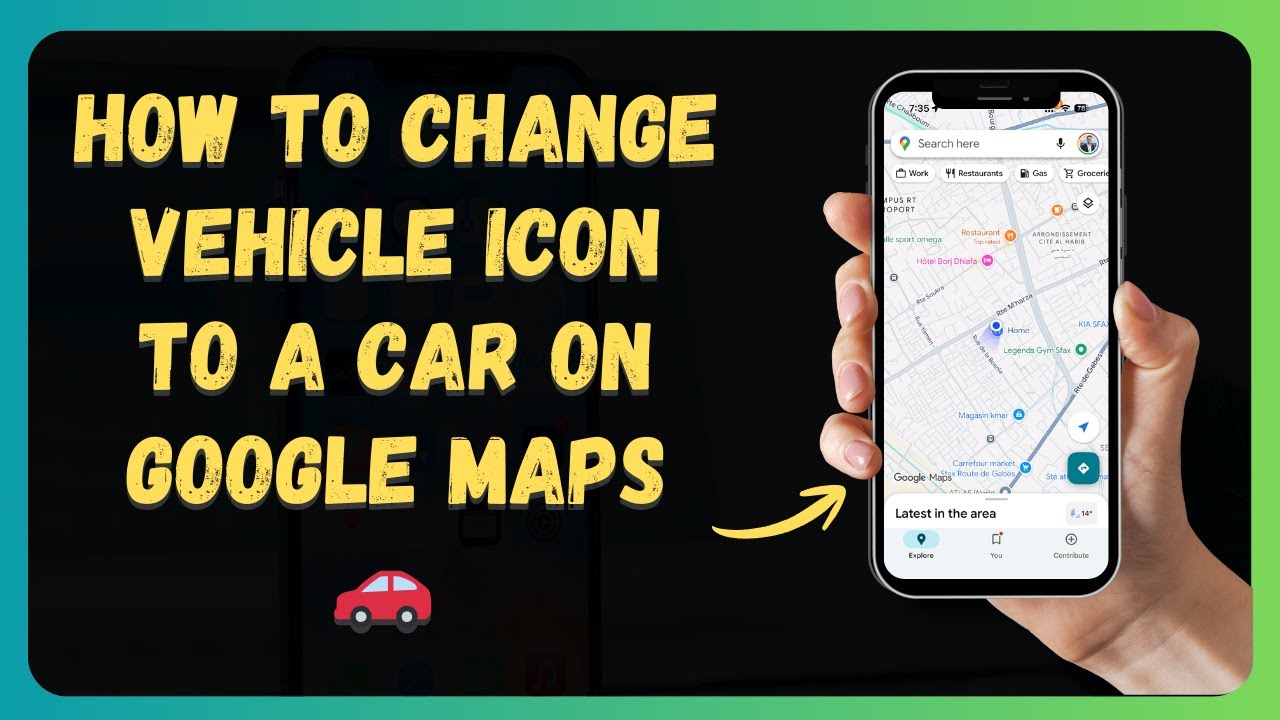 How to Change Vehicle Icon to a Car on Google Maps 🚗 [New 2026 Update]