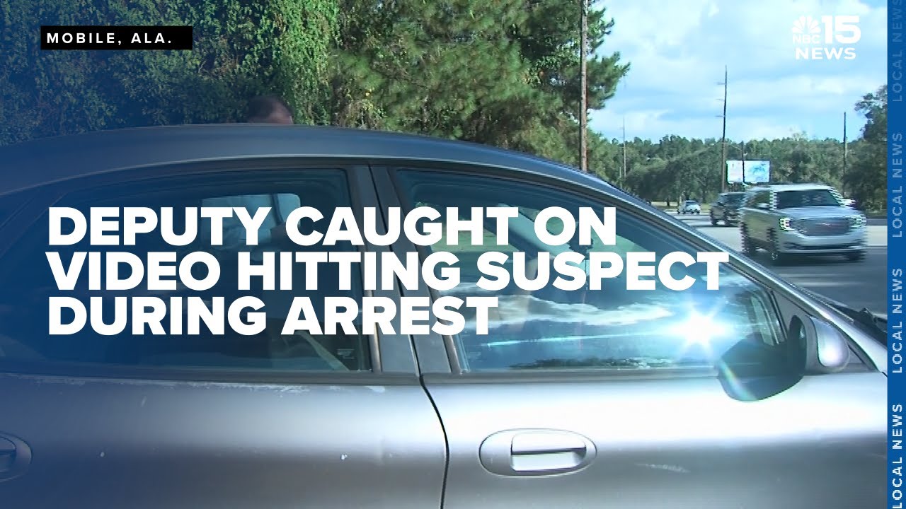 Mobile Sheriff defends deputy caught on video hitting Hispanic man during arrest  - WPMI NBC 15