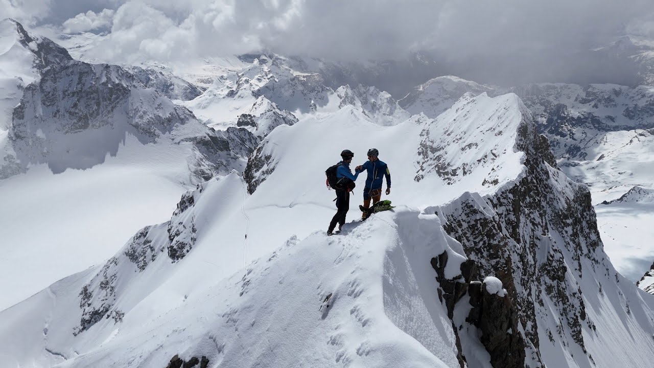 Piz Bernina 4049m Skitour von Morteratsch