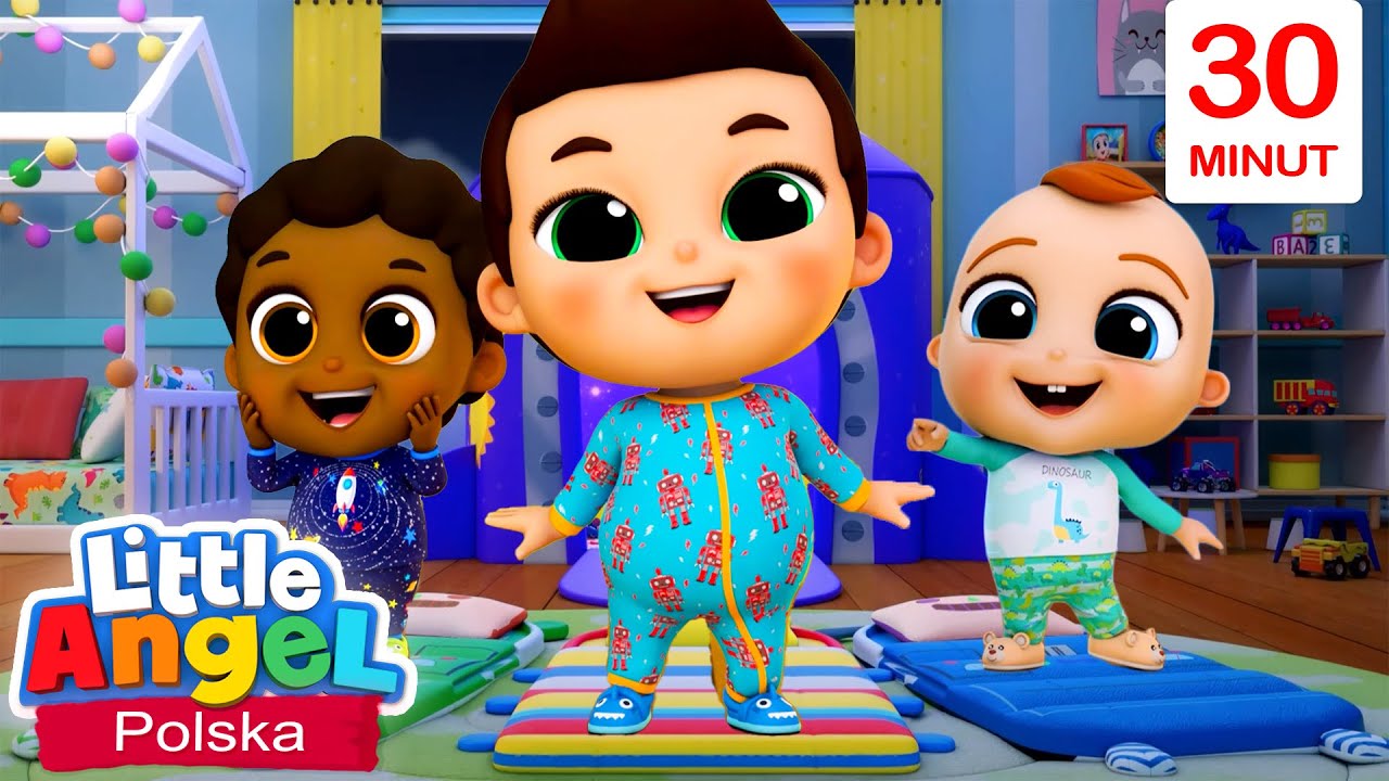 Nocowanie | Piosenki Dla Dzieci | Little Angel Po Polsku