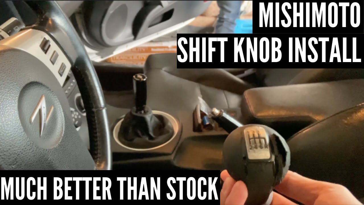 Installing Mishimoto Weighted Shift Knob Install on 2004 Nissan 350Z DE! Interior Looks 100x Better!
