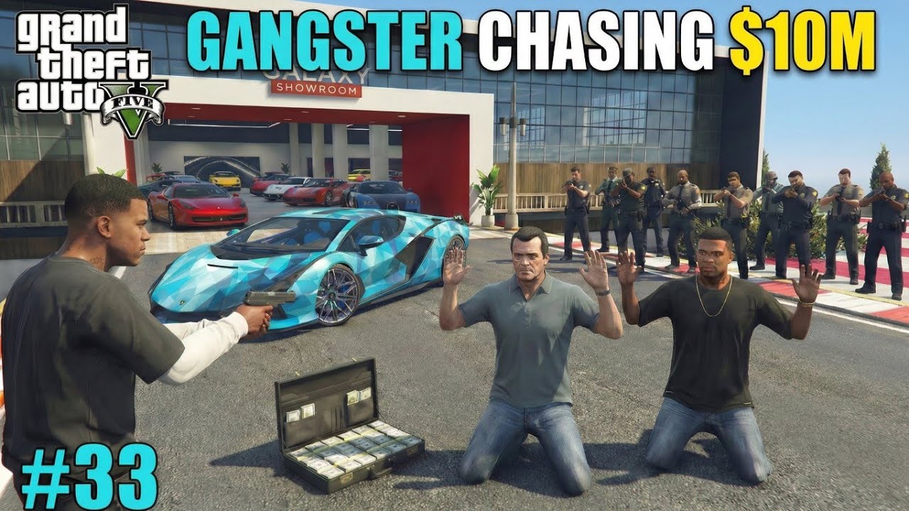 GANGSTERS CHASING MICHAEL AND TRYING TO KILL HIM | GTA V GAMEPLAY #33