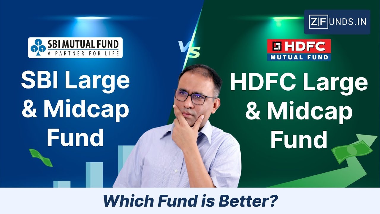 🔴 SBI Large & Midcap Fund vs HDFC Large & Midcap Fund | Which Fund is Better? 📊💰