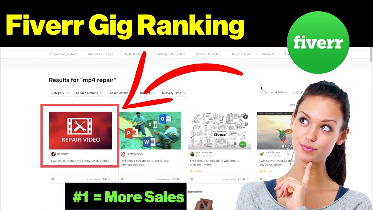 Fiverr Gig റാങ്ക് ചെയ്ത് job നേടാം | Tips to Rank your Fiverr Gig Malayalam 2020 | First Fiverr Job