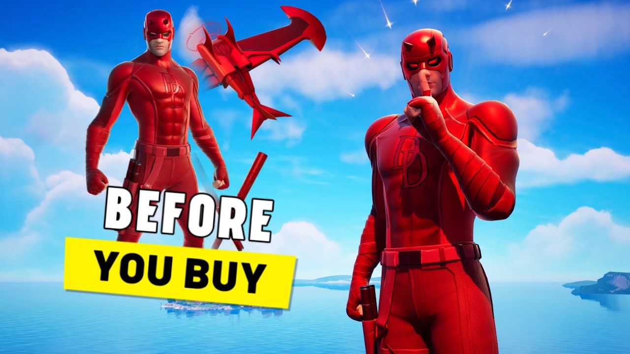 DAREDEVIL BUNDLE GAMEPLAY | DAREDEVIL x FORTNITE (Before You Buy)