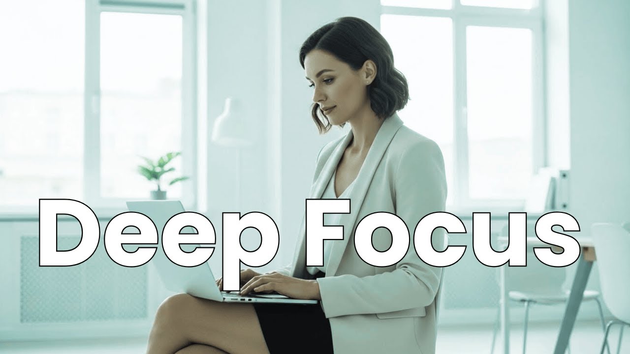 Calm Focus Music for Work | Instrumental Background for Productivity & Flow