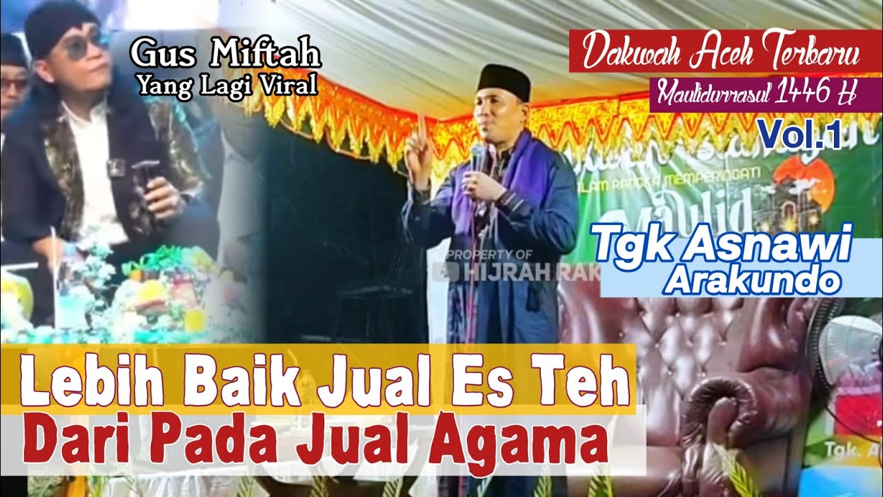 DAKWAH ACEH TERBARU _ TGK ASNAWI ARAKUNDO || PART 1