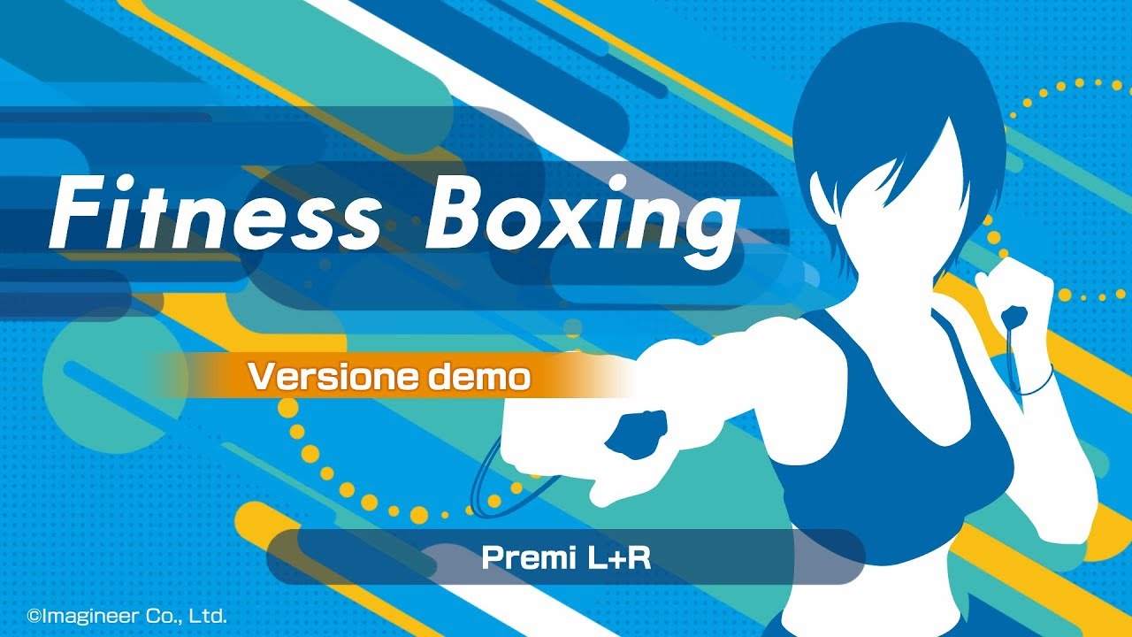 Fitness Boxing (Switch) First Look at Demo on Nintendo Switch - Gameplay ITA