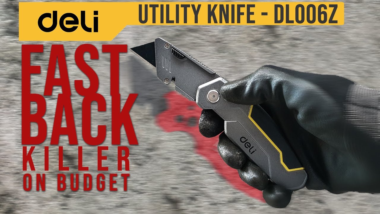 KEREN ABIS!, DELI UTILITY KNIFE DL006Z